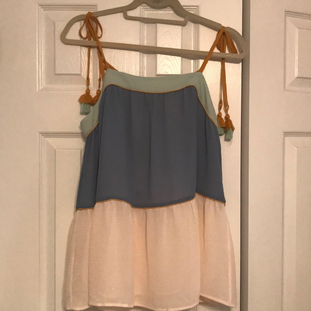 Flowy Tassel Pastel Colored Top